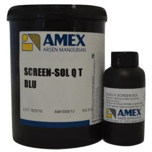 Emulsion Amex screen sol q blue